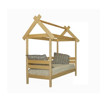 Детская деревянная кровать Избушка 70х160